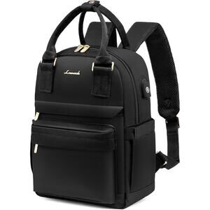 Lovevook Black Women's Tote Backpack Bag